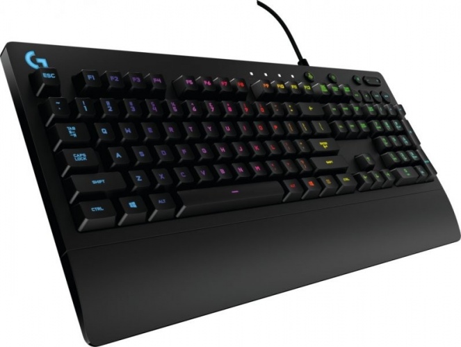 Logitech G213 PRODIGY Wired Gaming Keyboard, RGB, USB backlit, US Int, Black