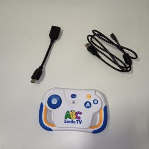 mb2Oj22I9Ymu1fdmxL6lAY25s9wc6qiw4WQlGWCW Ecost Customer Return VTech ABC Smile TV My First Educational Game Console 3/7 Years Version FR