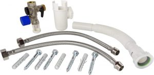 Ecost customer return Somatherm KITSECU1 Complete Set for Tankless Water Heater Standard Grey