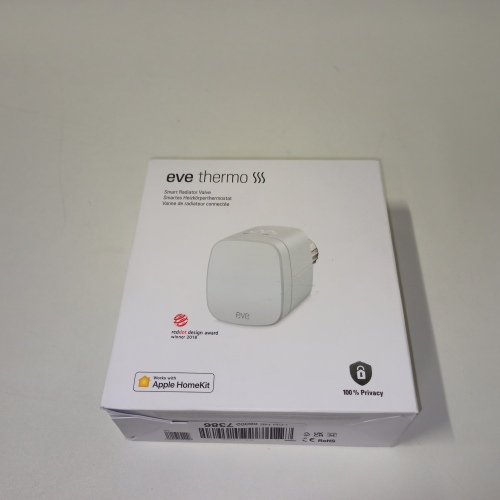 Ecost prekė po grąžinimo Eve Thermo, 2x smart radiator thermostat, Bluetooth, white