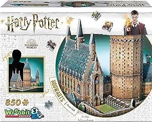 Ecost Customer Return Wrebbit 3D, Harry Potter Hogwarts Hall Puzzle, Puzzle, Ages 14+