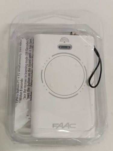 Ecost Customer Return Faac XT4 Remote Control 433MHz SLH LR
