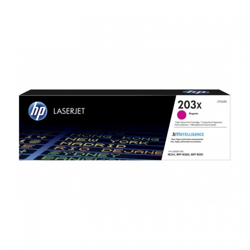 HP 203X (CF543X) Toner Cartridge, Magenta