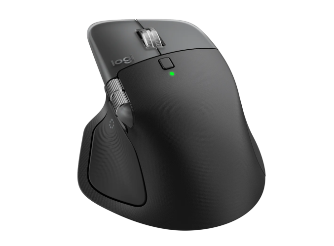 Logitech MX Master 4 for MAC Wireless Mouse RF Wireless + Bluetooth, 8000 DPI, Space Black