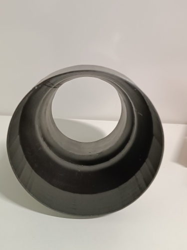 Ecost customer return KaminoFlam Senotherm 331891 Reducing Connector Grey 2 mm 150 mm to 120 mm