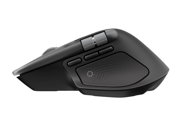 Logitech MX Master 4 for MAC Wireless Mouse RF Wireless + Bluetooth, 8000 DPI, Space Black