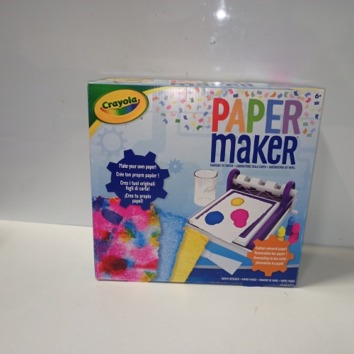 Ecost customer return CRAYOLA Papermaking set, 74-7407