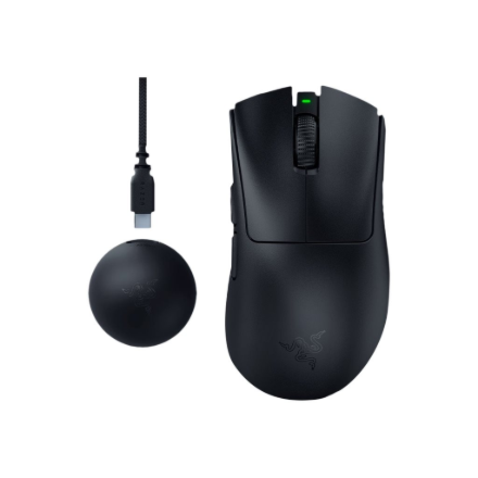 Razer DeathAdder V4 Pro Wireless Gaming Mouse RF Wireless + USB-A, 45000 DPI, Black