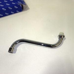 Ecost customer return Grohe 13084000 Dn15 S Spout for Kitchen Tap 200 mm Radius Chrome