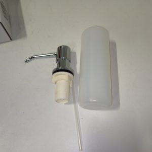 Ecost customer return Hydroland Built In Soap Dispenser 400 ml Wash Basin Lotion Dispenser