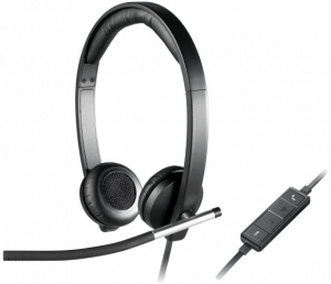 Logitech H650e Stereo Wired Headset USB-A, Black