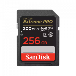 SanDisk Extreme PRO SDXC Memory Card 256GB UHS-I