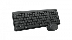Logitech MK250 Compact Combo Wireless Keyboard + Mouse, Bluetooth, US Int, Graphite