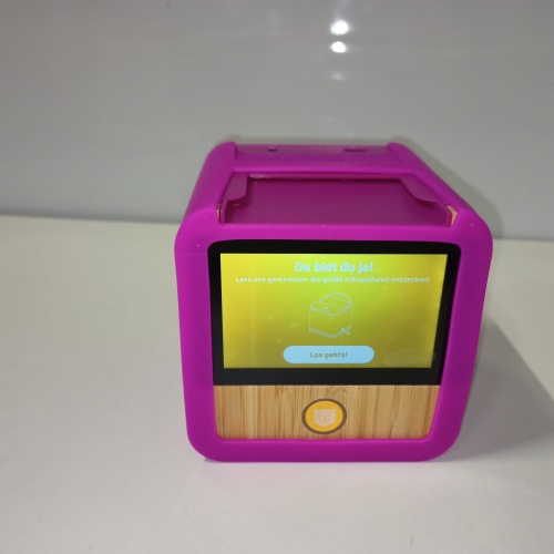 Ecost Customer Return Tiger Media Tiger Box Start package Lila Hörbox audioplayer children radio pla