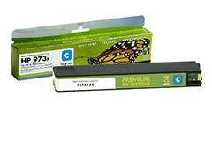 Static Control Ink Cartridge Cyan (New Chip), Compatible with HP 973X (F6T81AE)