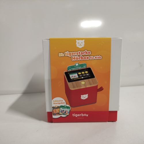 Ecost Customer Return Tiger Media Tiger Box Start package Red WLAN Box Streaming Box Audio Player Ch