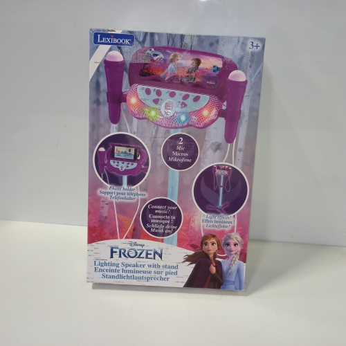 Ecost Customer Return Lexibook S160FZ Disney Frozen Sidelight Speaker for Kids, Musical Game, Adjust