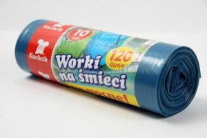 Trash Bags, 120l/10pcs., 30 Mikron