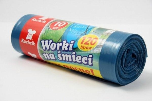 Trash Bags, 120l/10pcs., 30 Mikron