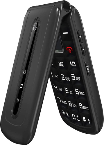 Ecost Customer Return, Ushining Gsm Senior Mobile Phone Folding Mobile Phone Without Contract, Large