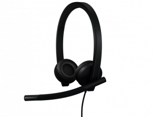 Logitech H570e Stereo MS Teams Wired Headset USB-C, Black