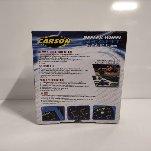 Ecost Customer Return Carson 500500102 - Reflex Wheel Start 2.4G Radio, Model Building
