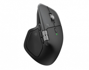 Logitech MX Master 4 for MAC Wireless Mouse RF Wireless + Bluetooth, 8000 DPI, Space Black
