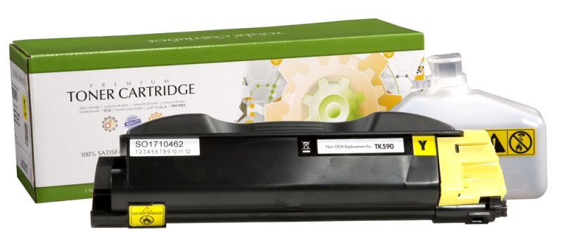 Static Control Toner Cartridge Yellow, Compatible
