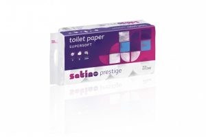 Toilet paper Wepa Satino Prestige TPCB327.5 9,5 cm x 27,5 m, 8pcs/pack
