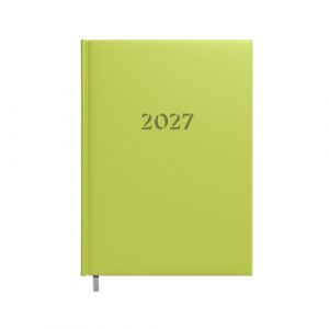 Planning notebook calendar 2027 A5 light green