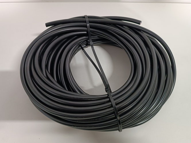 Ecost customer return Plastic hose cable, round LED cable, device cable, H05VVF 2 x 1.5 mm² (mm2), c