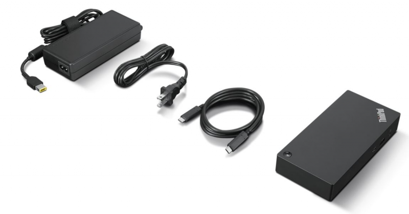 Lenovo ThinkPad Universal USB-C Dock (40AY0090EU) Docking station, Black