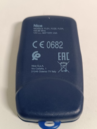 Ecost prekė po grąžinimo Nice FLO4 Remote Control Transmitter, Black