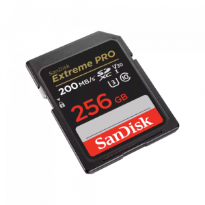 SanDisk Extreme PRO SDXC Memory Card 256GB UHS-I