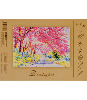 Drawing pad SMLT A4, 20sheets 120g