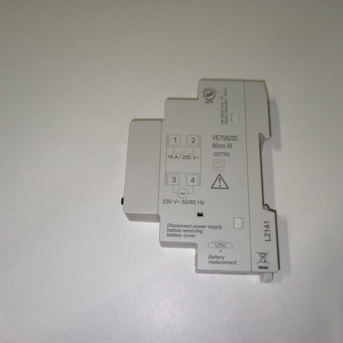 Ecost customer return Vemer VE758200 Digital Timer Switch with Week Program For TopHat Rail, Light G