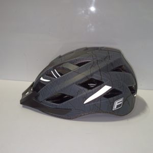 Ecost Customer Return FISCHER Urban Plus Bicycle Helmet L/XL, 58-61cm, Matte Anthracite