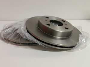 Ecost prekė po grąžinimo Braxis AE0670 Front Brake Disc Set of 2