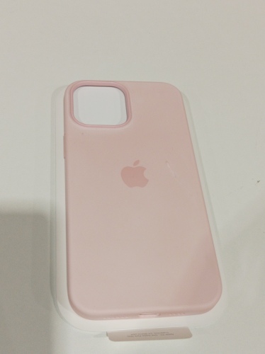 Ecost Customer Return Apple Silicon Case with MagSafe (for iPhone 13 Pro Max) - Lime Pink