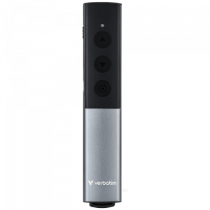 Verbatim 32366 Agenda Wireless Presenter with Red Laser Pointer, Grey/Black