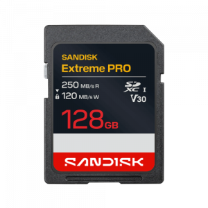SanDisk Extreme PRO SDXC Memory Card 128GB UHS-I