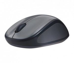 Logitech M235 Wireless Mouse, RF Wireless, 1000 DPI, Grey