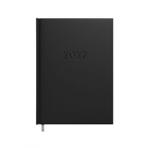 Planning notebook calendar 2027 A5 black