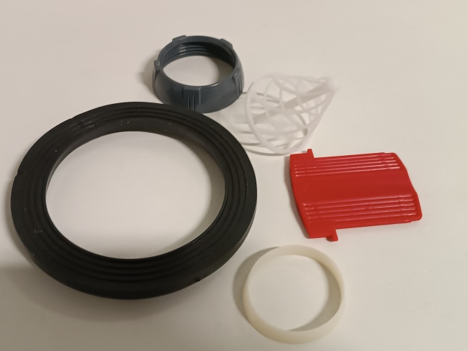Ecost customer return Wirquin James 34230004 Shower Plughole/Can be Fitted into Numerous Positions/D