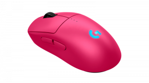 Logitech G Pro 2 Lightspeed Wireless Gaming Mouse RF Wireless 44000 DPI, Magenta