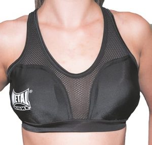 Ecost Customer Return Metal Boxe Women's Bra with Protective Features