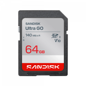 SanDisk Ultra GO SDXC Memory Card 64GB UHS-I