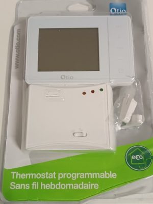 Ecost prekė po grąžinimo Otio-Thermostat programmable sans fil blanc - Otio