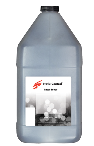 Static Control Toner Powder for Brother Cartridges, 1kg, Black