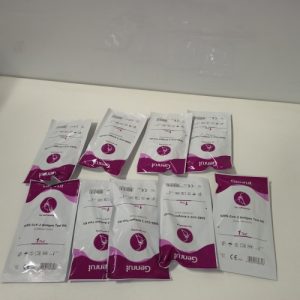 Ecost customer return Box of 10 Pieces Fast Autodiagnostic Test DIY individually wrapped yourself to